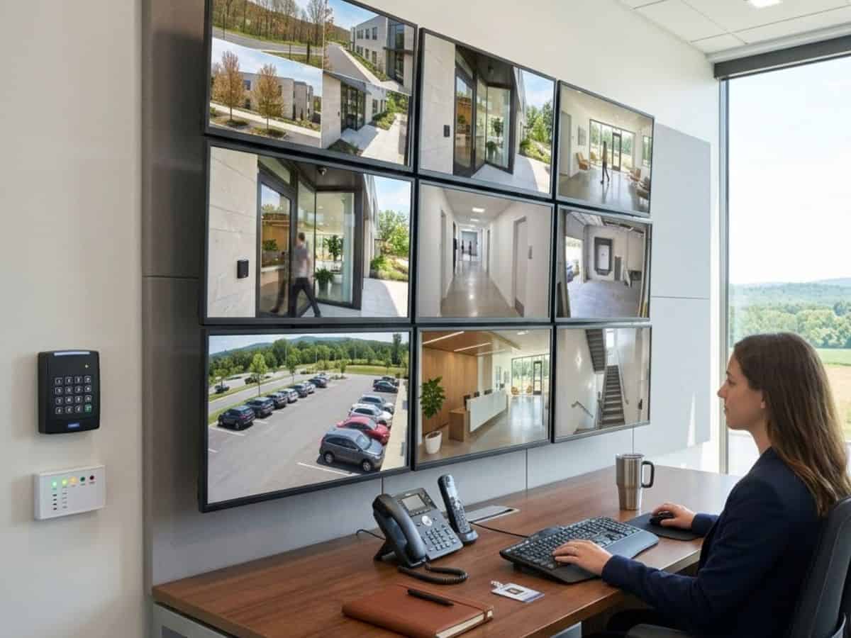 How access control, cameras, and alarms work together for Central PA Bussinesses