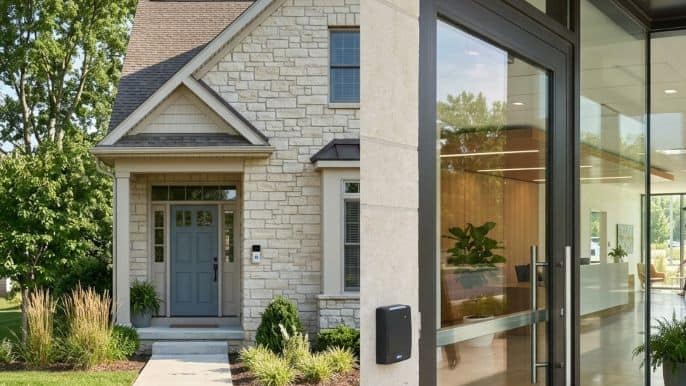 The Difference Between Residential and Commercial Security for Central Pennsylvania Property Owners